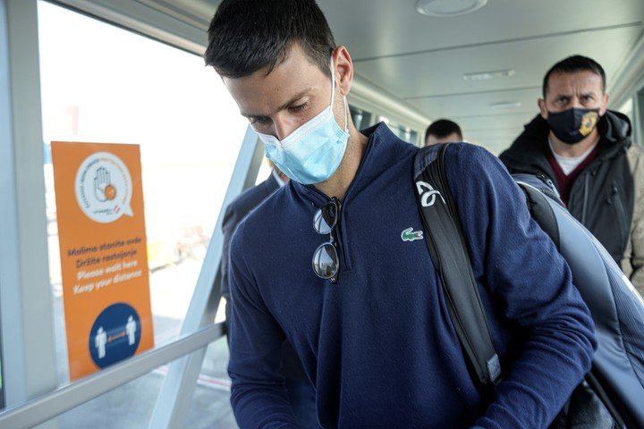 Novak Djovocik rompió el silencio