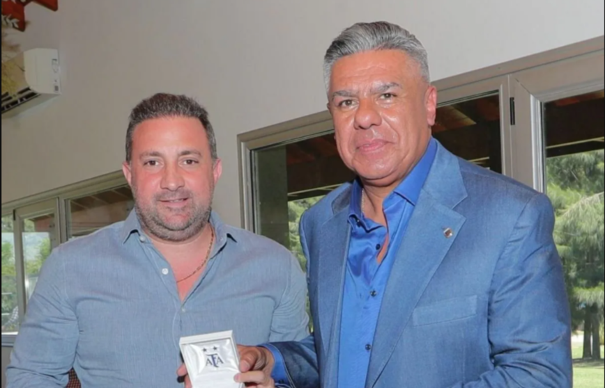 Cristian Malaspina, el candidato de Chiqui Tapia