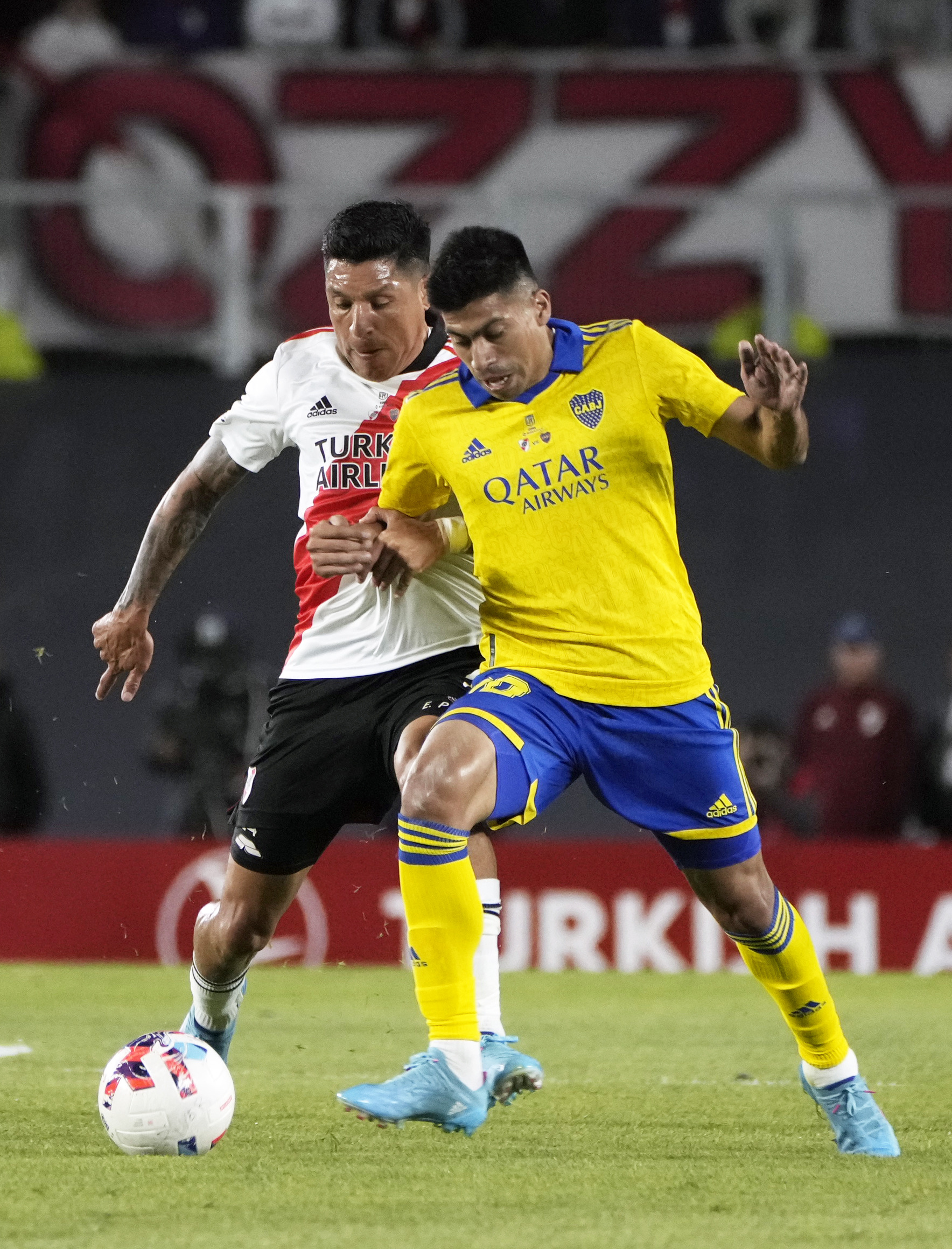 Juan Ramírez fue una de las figuras de Boca en el Superclásico.