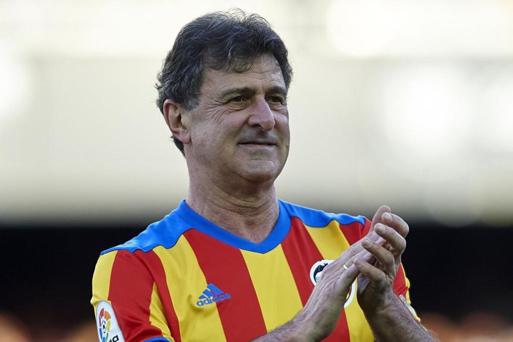 Mario Kempes es ídolo absoluto en Valencia (España)