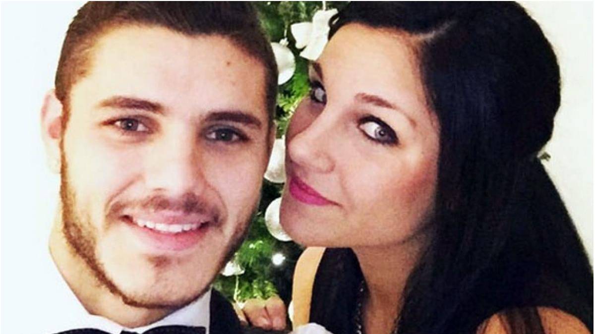 Ivana Icardi y Mauro Icardi.
