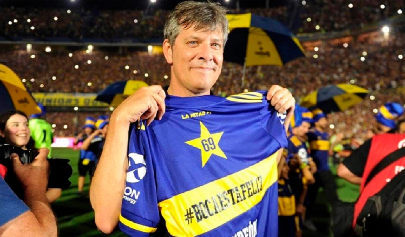 Mario Pergolini en Boca