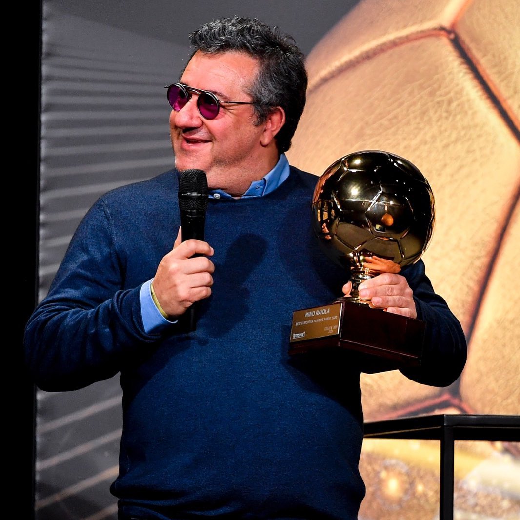 Mino Raiola Balón de Oro
