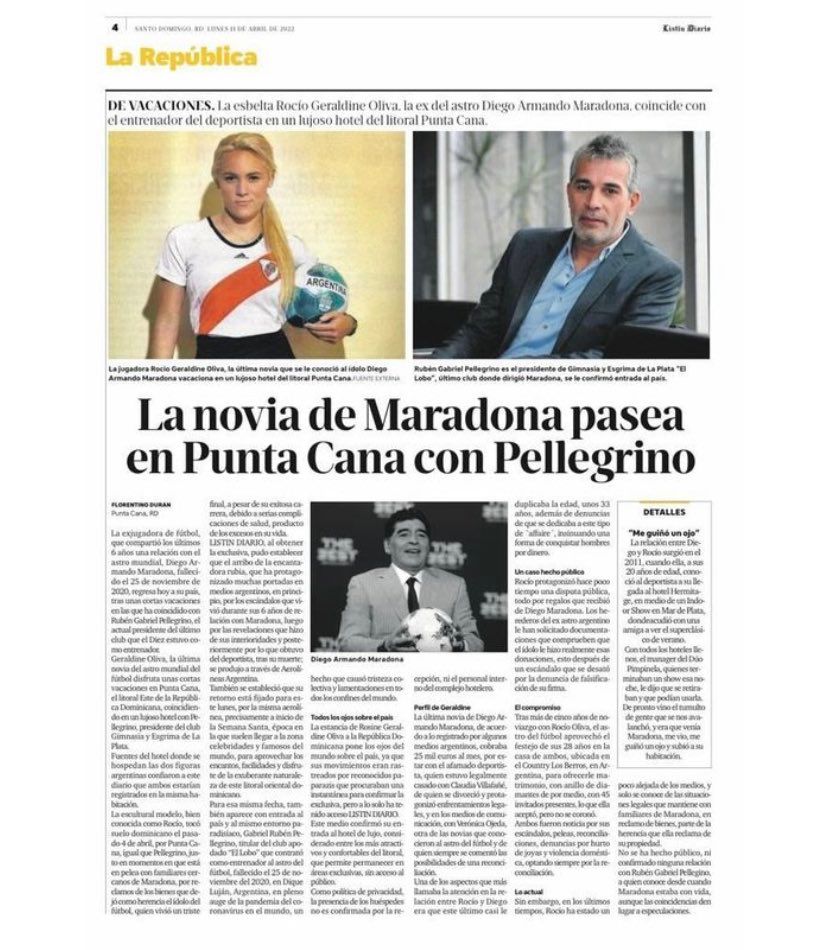 Nota de Listin Diario