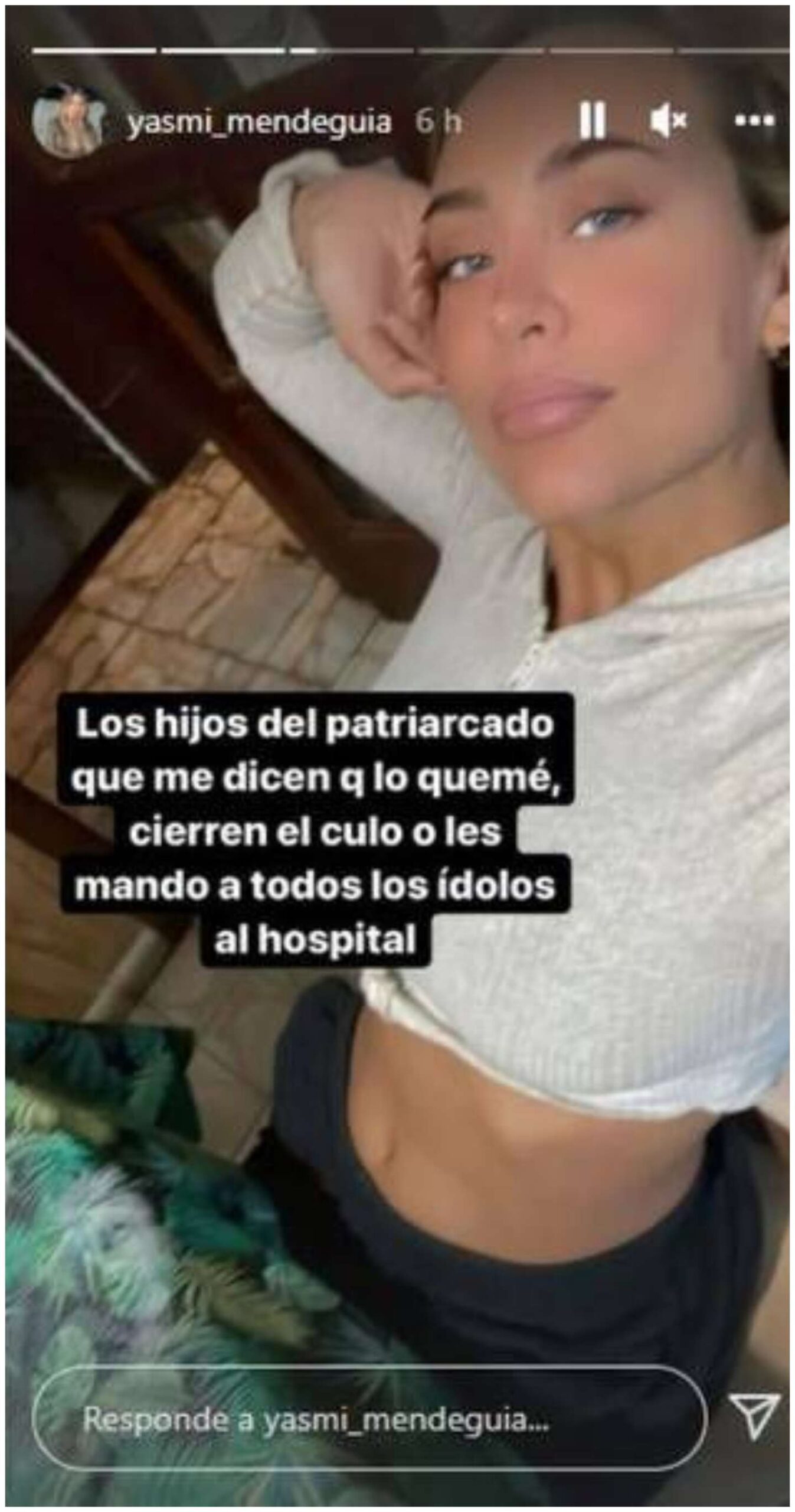 Yasmila Mendeguía salió al cruce tras recibir amenazas por "escrachar" a Salvio