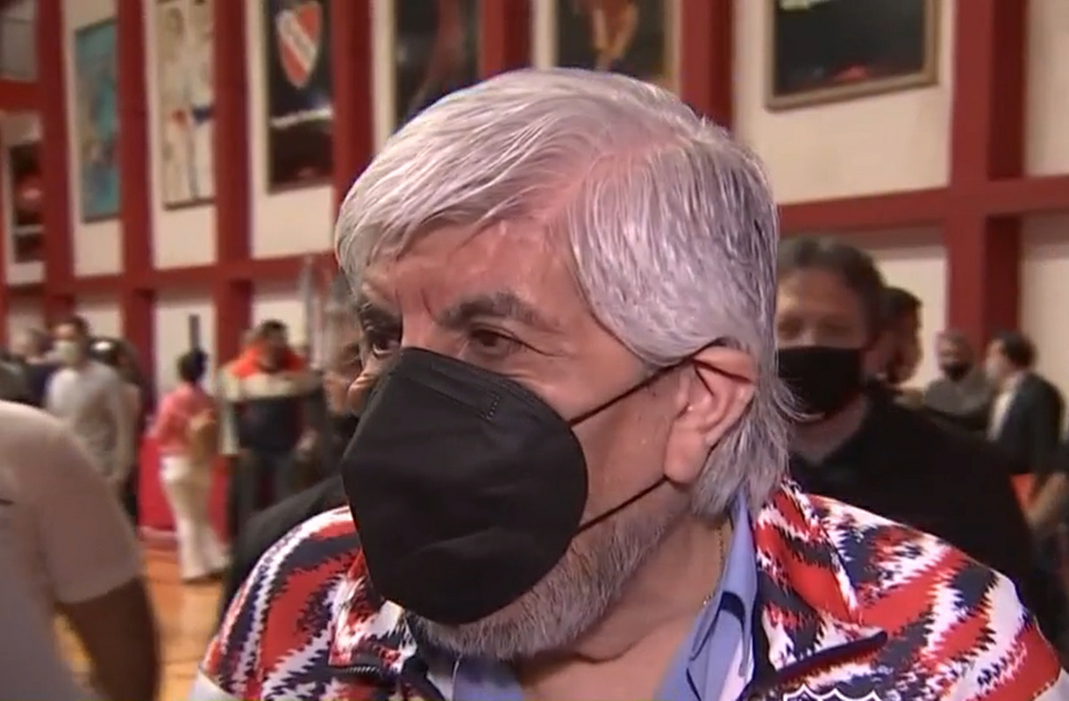Hugo Moyano defendió su gestión en Independiente
