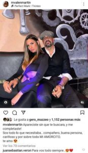 Verón y su nueva novia 1