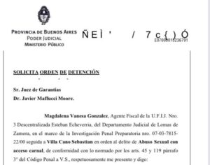 pedido de detención de Villa