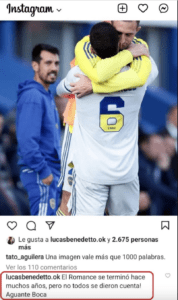 Hermano Benedetto Boca Riquelme