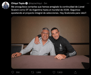 Selección Argentina Lionel Scaloni