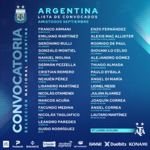 Scaloni Selección Argentina