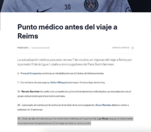 Messi PSG