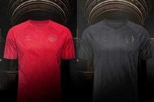 Dinamarca camisetas Qatar 2022