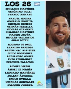 Selección Argentina Scaloni convocados