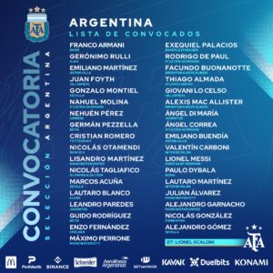 Lionel Scaloni Selección Argentina