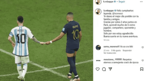 Messi Mbappe