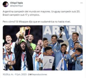 Chiqui Tapia Mbappé