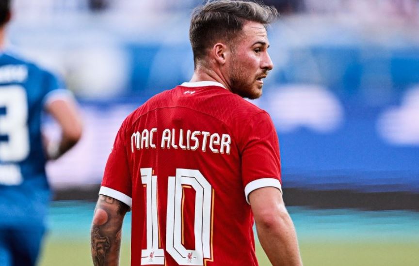 El tremendo elogio del DT del Liverpool a Alexis Mac Allister SIGA
