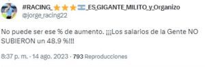 Hincha de Racing