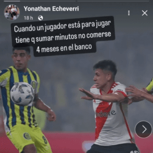 River el hermano del Diablito Echeverri