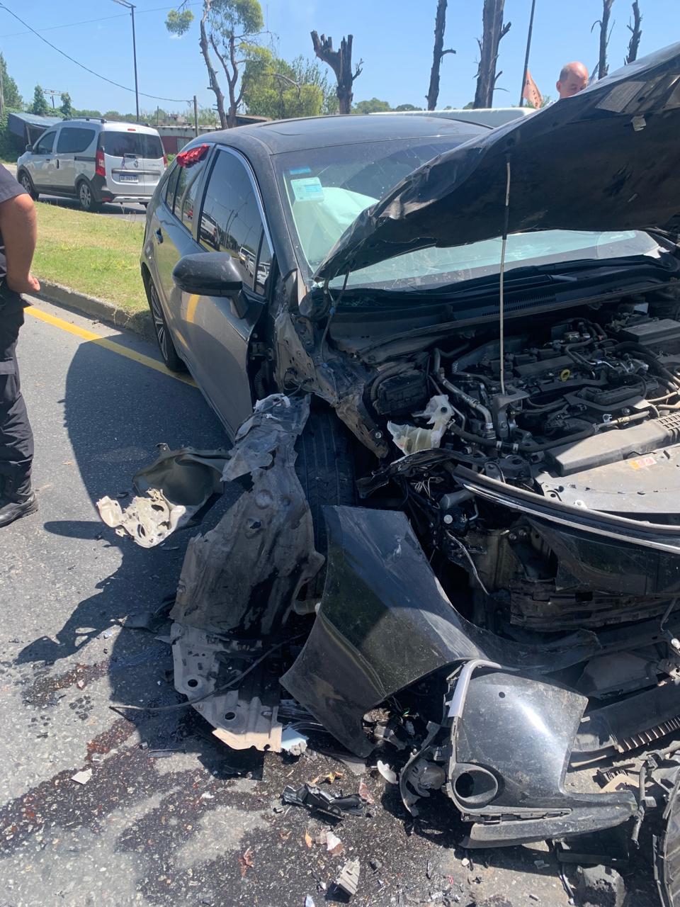 Ricardo Bochini sufrió un accidente automovilístico