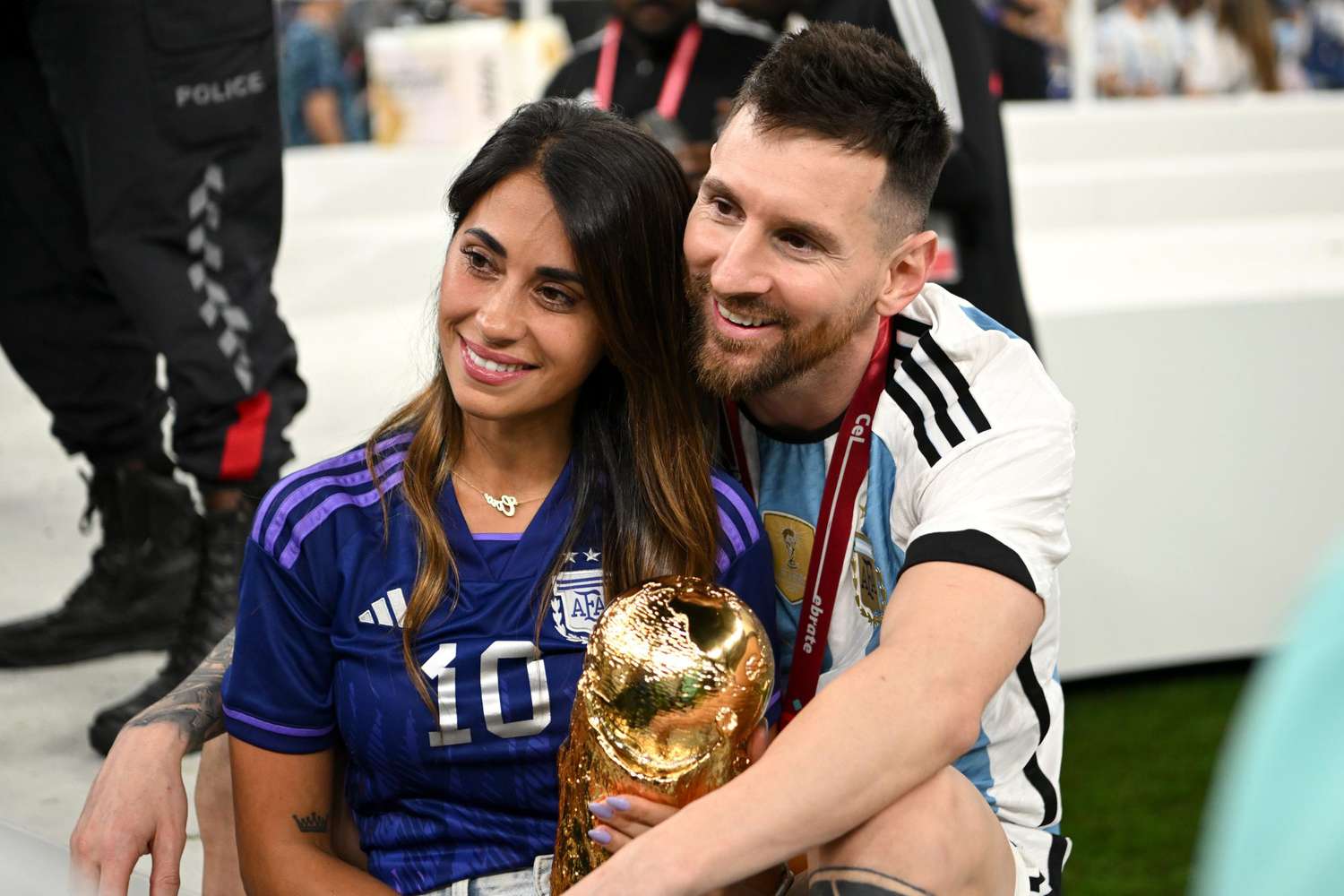 Lionel Messi y Antonela Rocuzzo, juntos desde hace años 