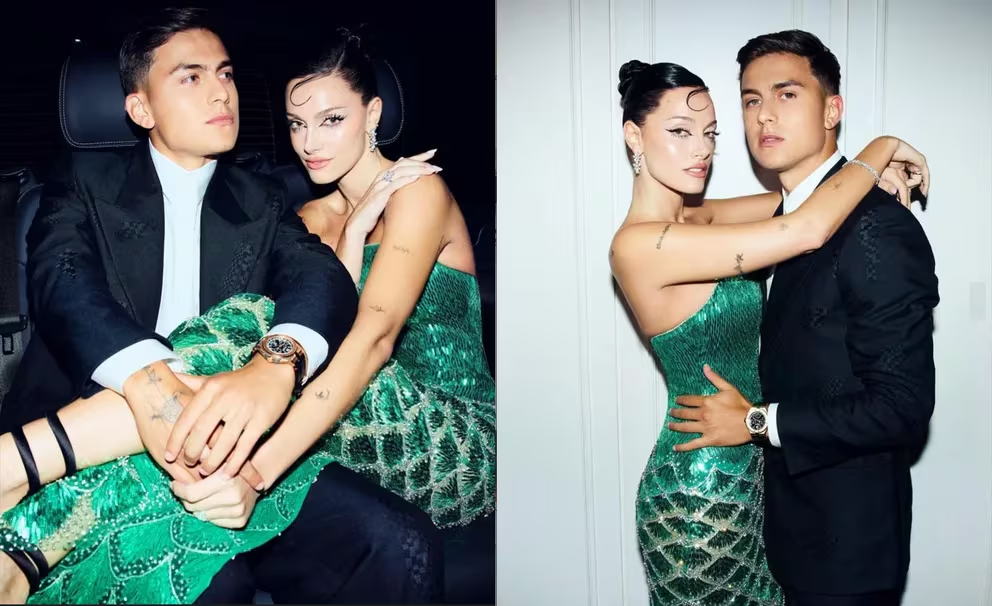 Paulo Dybala y Oriana Sabatini rompieron todo con una sesión de fotos