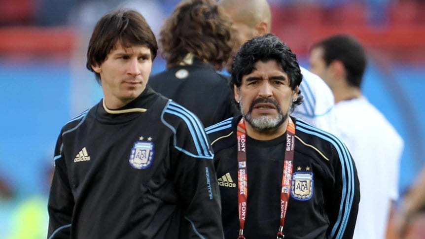 En una reciente entrevista, La Pulga habló sobre la reciente muerte de Diego. Cómo era la relación entre Messi y Maradona.