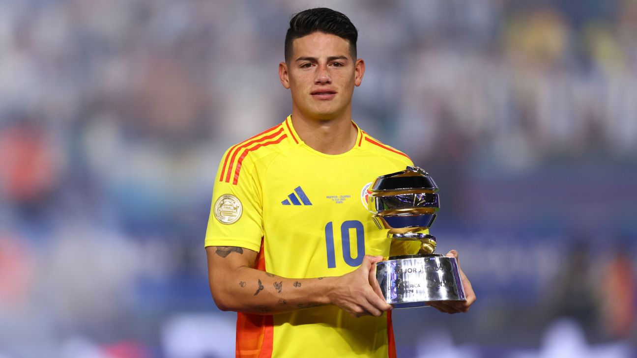 James Rodríguez a River: la palabra de Gallardo acerca del rumor sobre una posible llegada del futbolista colombiano al Millonario.
