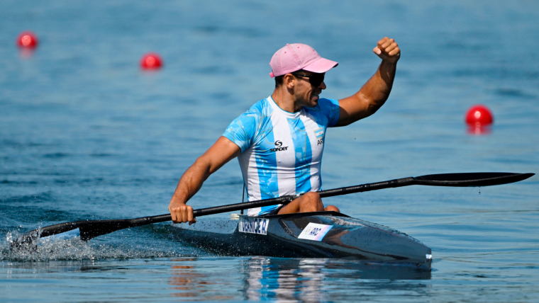 El argentino Agustín Vernice quedó en la cuarta posición del kayak 1000 metros en los Juegos Olímpicos de París 2024.