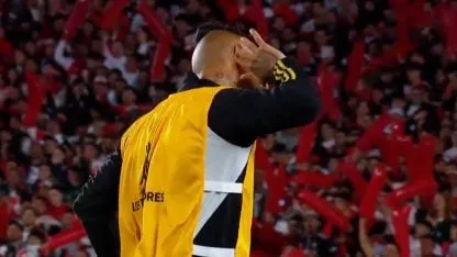 Arturo Vidal, uno de los referentes de Colo Colo, habló sobre lo que fue el partido en el Monumental por la Libertadores.