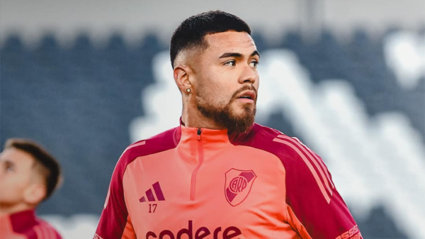El defensor de River Paulo Díaz fue el elegido por el lado del Millonario para hablar ante la prensa antes del Superclásico del sábado.