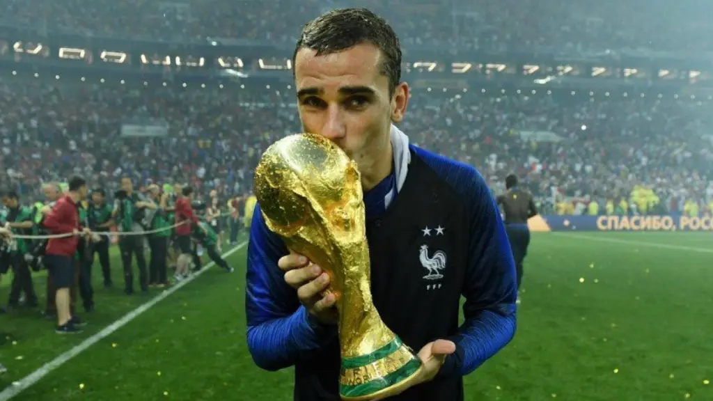 Antoine Griezmann se retiró de la Selección