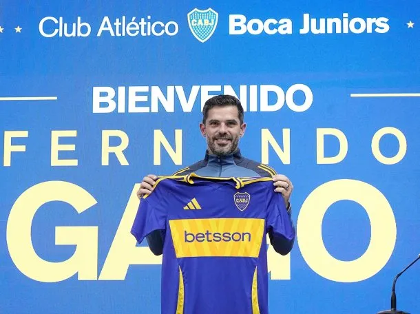 Fernando Gago fue presentado este lunes como DT de Boca y por la tarde brindó una conferencia de prensa.