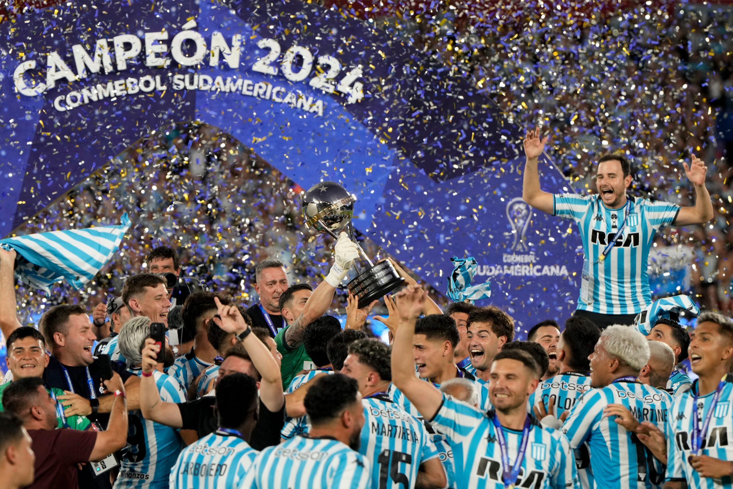 Racing campeón y un mensaje bastante fuerte