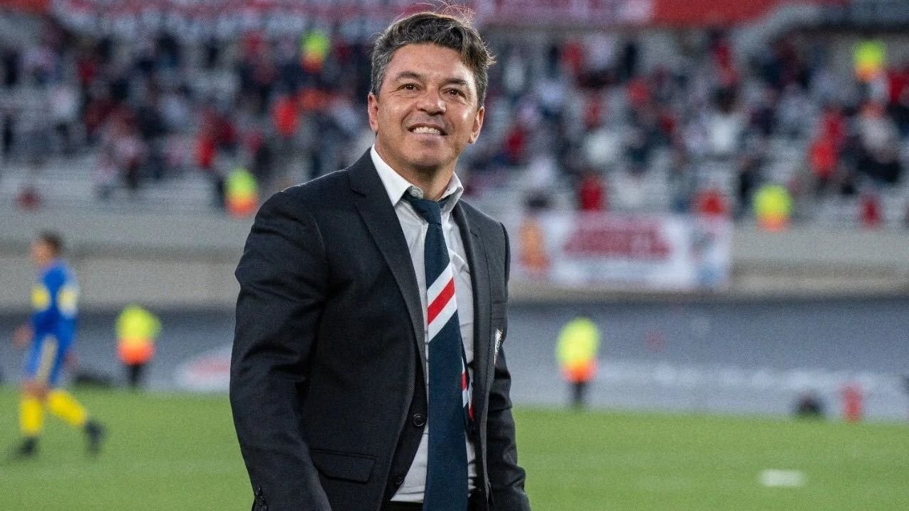 River jugará este sábado por la primera fecha del Torneo Apertura y por eso el DT Marcelo Gallardio dio una conferencia de prensa este jueves.