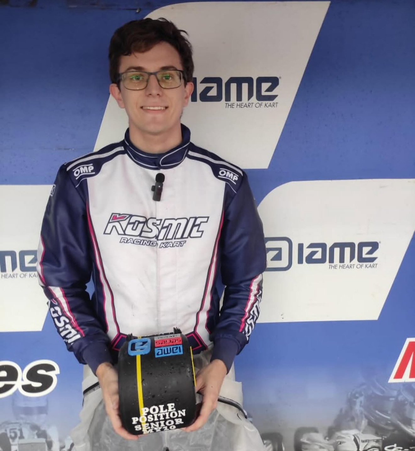 Máximo Toviggino, uno de los 3 argentinos en el Mundial Karting FIA 2025