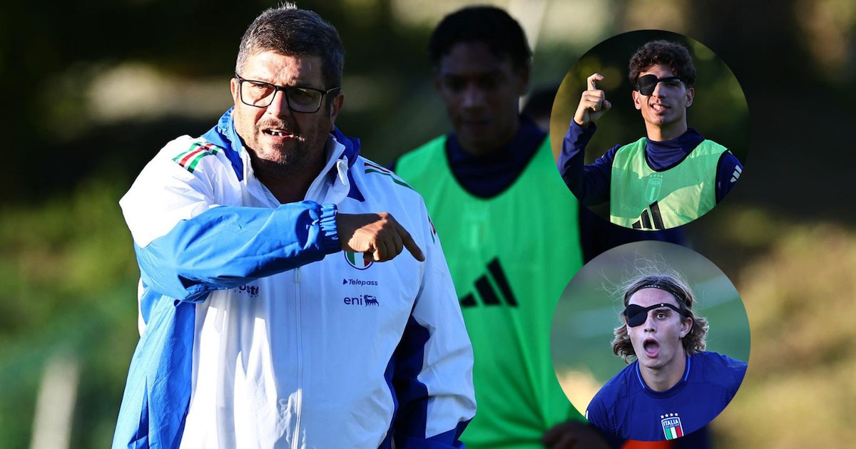 "Somos los piratas" versión fútbol: qué es lo que está pasando con la Selección Sub-21 de Italia y esta curiosa imagen.