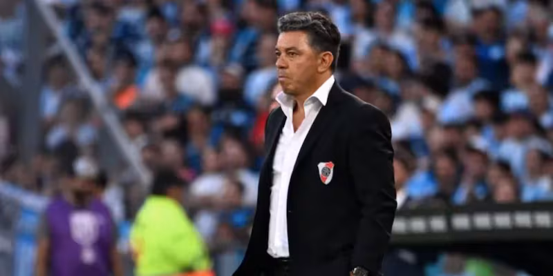 Gallardó tiró bombas tras la derrota con Racing: el DT de River habló en conferencia de prensa tras quedar eliminado.