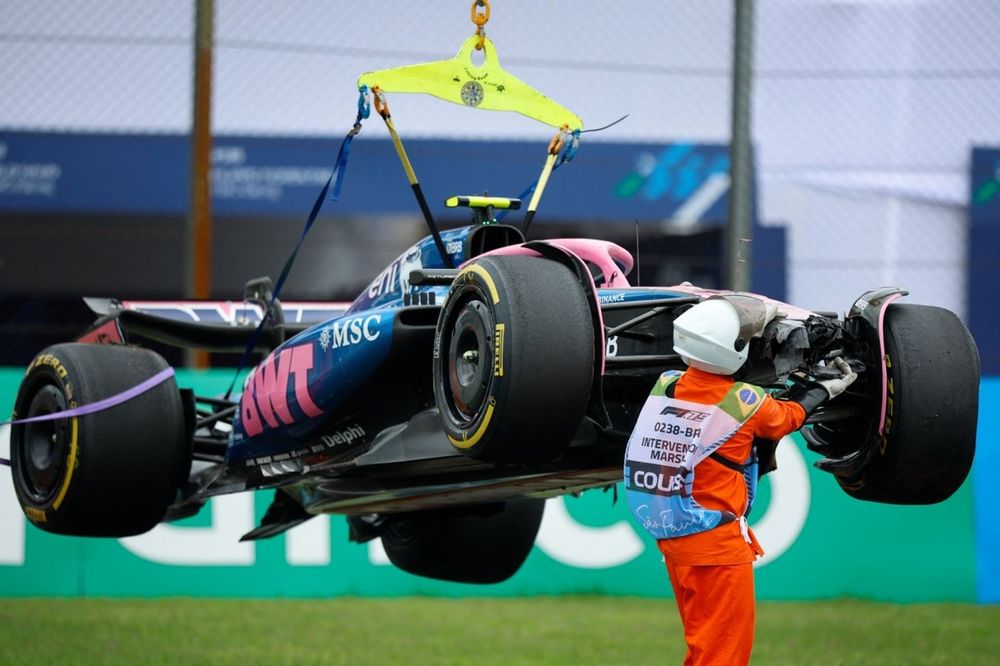 Cómo le fue a Franco Colapinto en Brasil: el piloto argentino disputó este domingo con Alpine el Gran Premio de San Pablo.