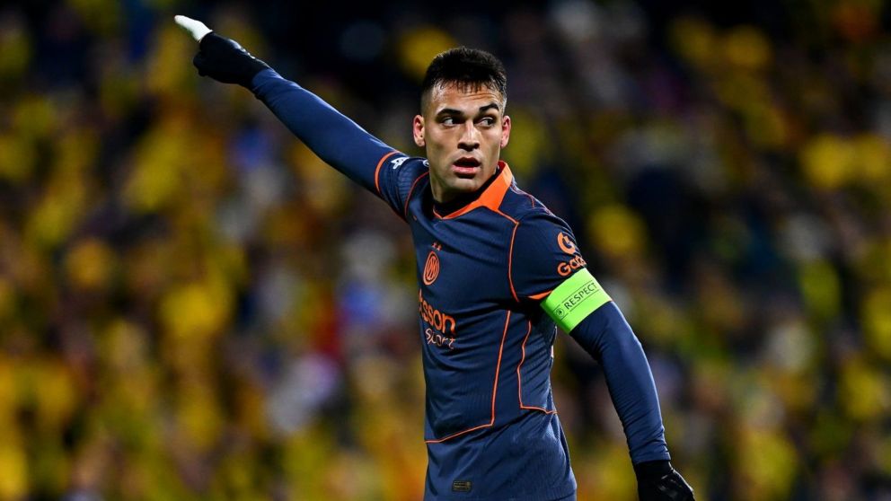 El delantero argentino Lautaro Martínez encendió las alarmas en su club y en la Selección tras sufrir una lesión muscular