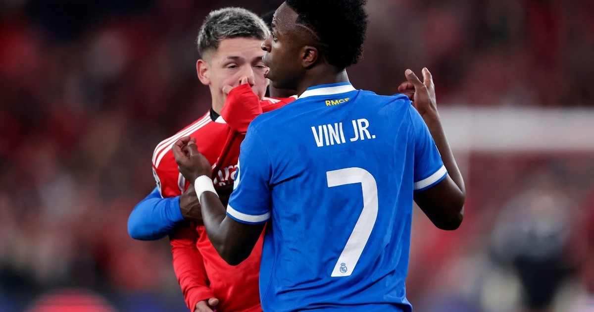 La UEFA suspende provisionalmente a Gianluca Prestianni tras su tenso cruce con Vinicius