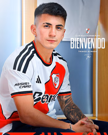 Thiago Almada y sus primeras palabras como jugador de River