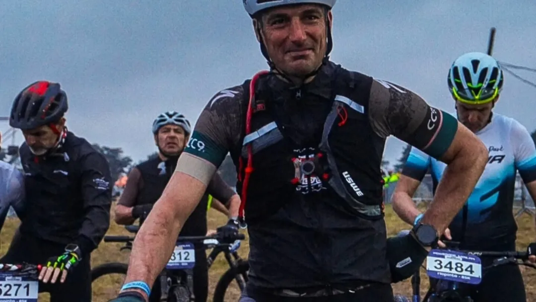 Lionel Scaloni, una de las grandes atracciones del Gran Fondo de Buenos Aires